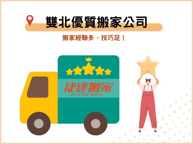 雙北優質搬家公司－搬家經驗多、技巧足！