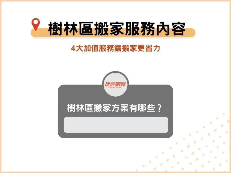 專業搬家公司提供哪些服務項目？4大加值服務讓搬家更省力