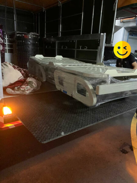 中和搬家紀錄-中和搬永和電動醫療床搬運技巧