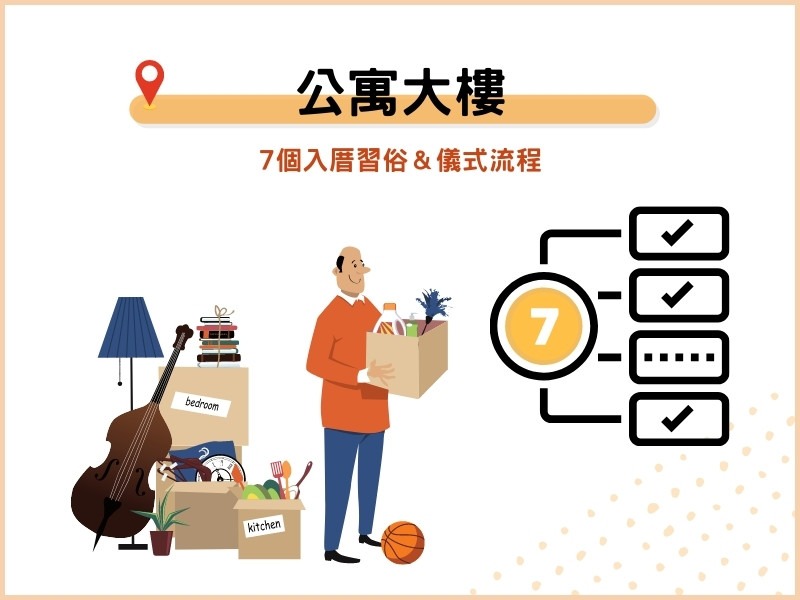 公寓大樓的7個入厝習俗＆儀式流程