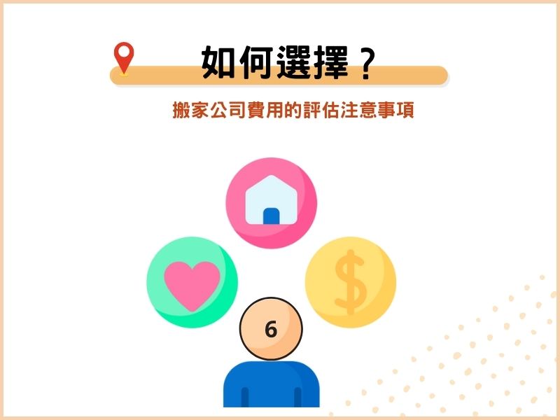 如何選擇？搬家公司費用的評估注意事項