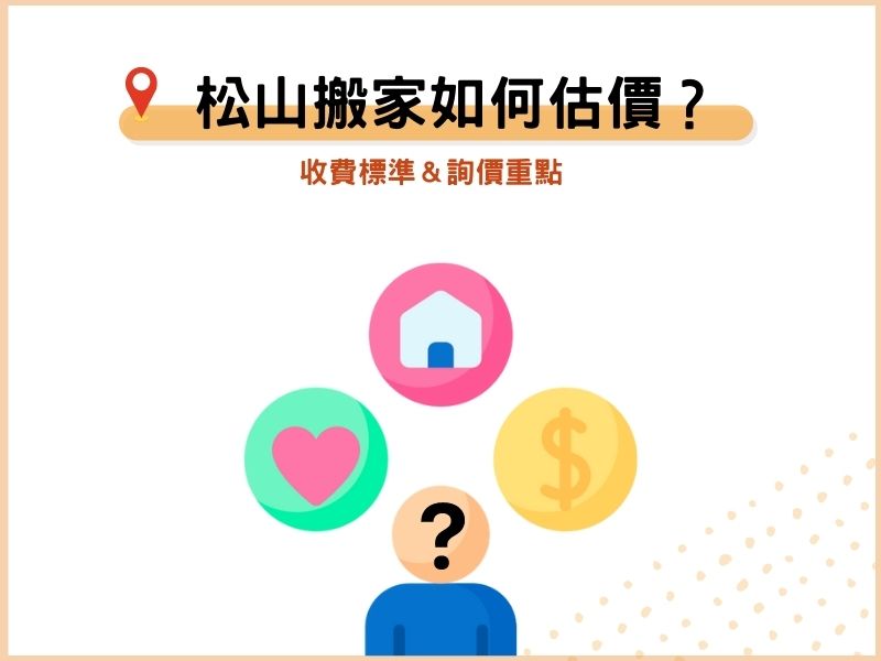 松山區搬家公司如何估價？收費標準＆詢價重點