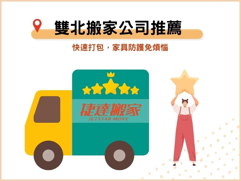 雙北搬家公司推薦－快速打包，家具防護免煩惱