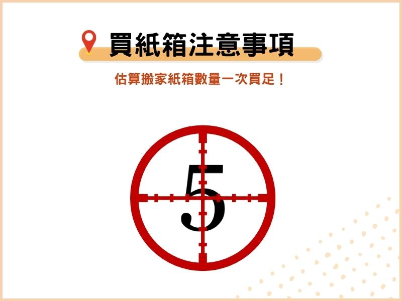 購買搬家紙箱5大注意事項：估算搬家紙箱數量一次買足！