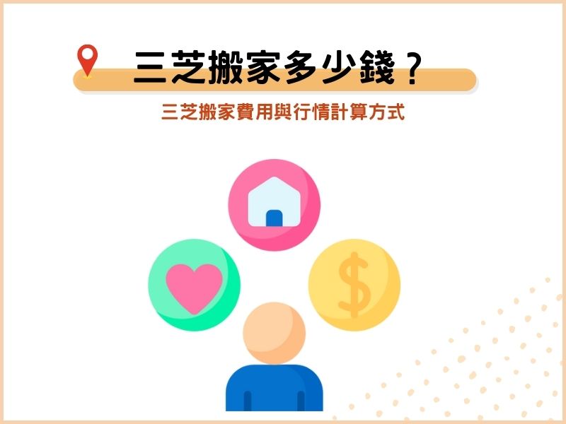 三芝搬家一車多少錢？三芝搬家費用與行情計算方式