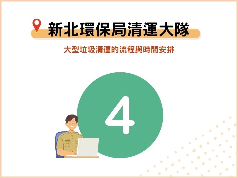 新北市環保局清運大隊：大型垃圾清運的流程與時間安排