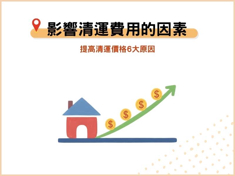 哪些因素會影響搬家廢棄物清運費用？提高清運價格6大原因