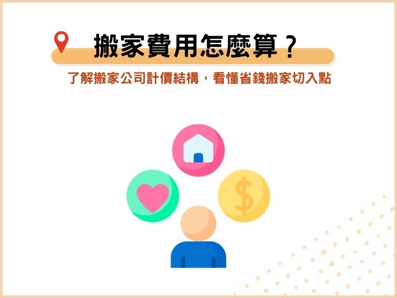搬家費用怎麼算？了解搬家公司計價結構，看懂省錢搬家切入點